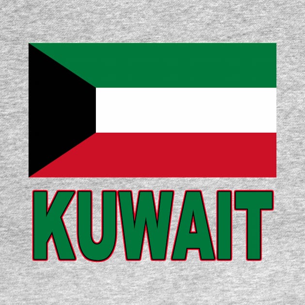 The Pride of Kuwait - Kuwaiti National Flag Design by Naves